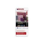 Edding Colorpen 4-1200-6 4-1200-6 Gold, Silber, Rot, Blau, Grün, Violett Rundform 1 - 3 mm 6 St. (4-1200-6)