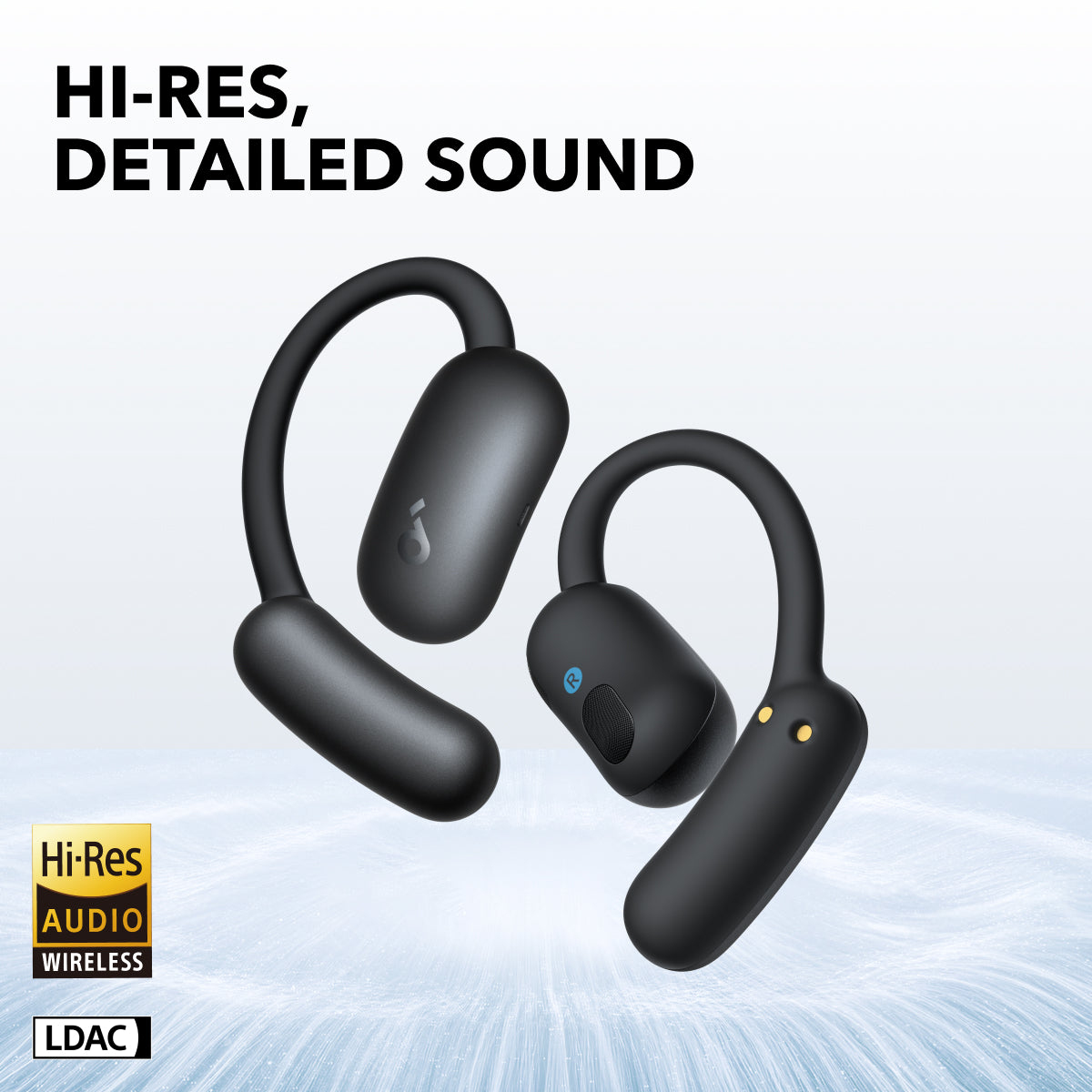 Anker Soundcore AeroFit 2 Open-Ear True Wireless Kopfhörer Schwarz
