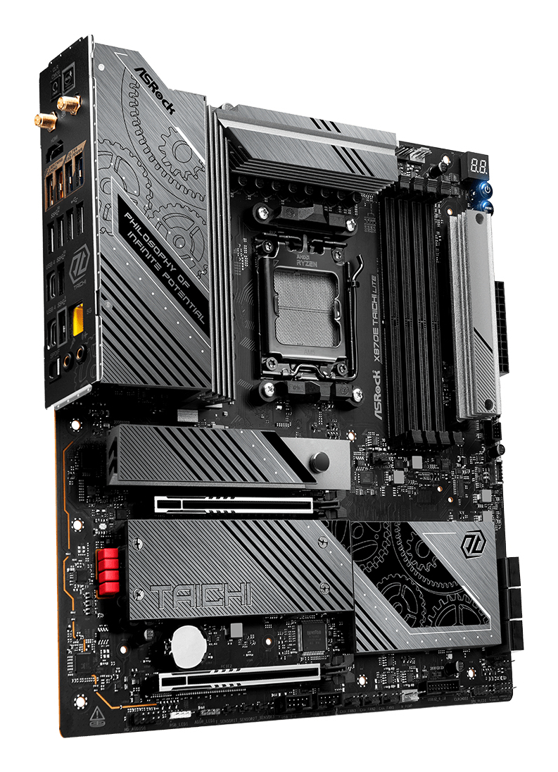 ASRock Taichi X870E Taichi Lite Mainboard E-ATX Sockel AM5 DDR5 Schwarz