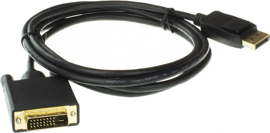 ACT AC7505 Videokabel-Adapter 1,8 m DisplayPort DVI Schwarz (AC7505)