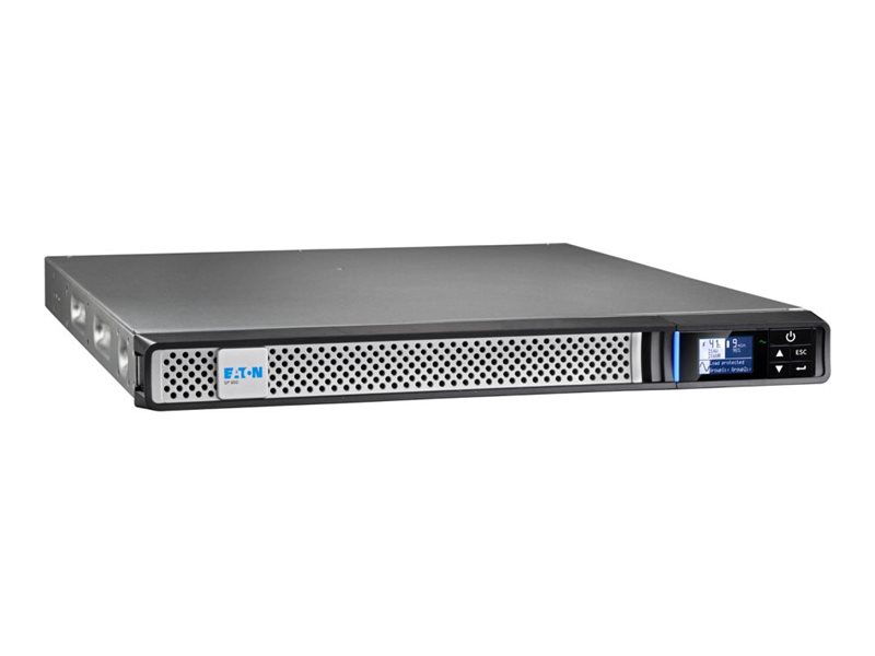 Eaton 5P 850i 850 VA 680 W Rack 1U Schwarz, Silber