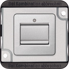 Merten MEG3156-7060. Typ: Pushbutton switch, Anzahl der Pole: 1P, Produktfarbe: Silber. AC Eingangsspannung: 250 V, Nominale Stromabgabe: 10 A (MEG3156-7060)