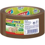 tesapack Verpackungsklebeband Eco & Strong, 50 mm x 66 m aus PP, klebstark, hohe UV- und Alterungsbeständigkeit, - 1 Stück (58154-00000-00)