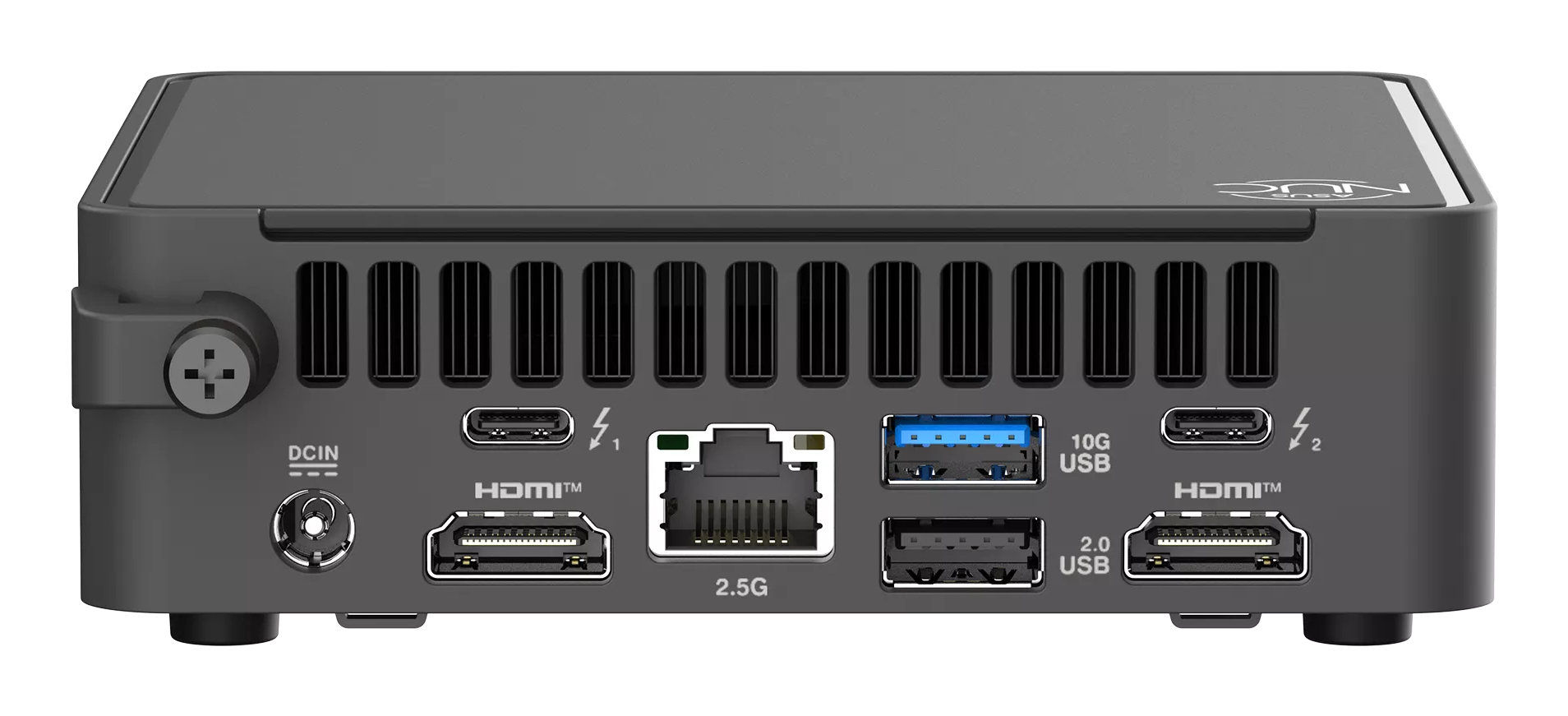 ASUS NUC 15 Pro Slim Kit RNUC15CRKC700000 Barebone Intel Core Ultra 7 240H Schwarz