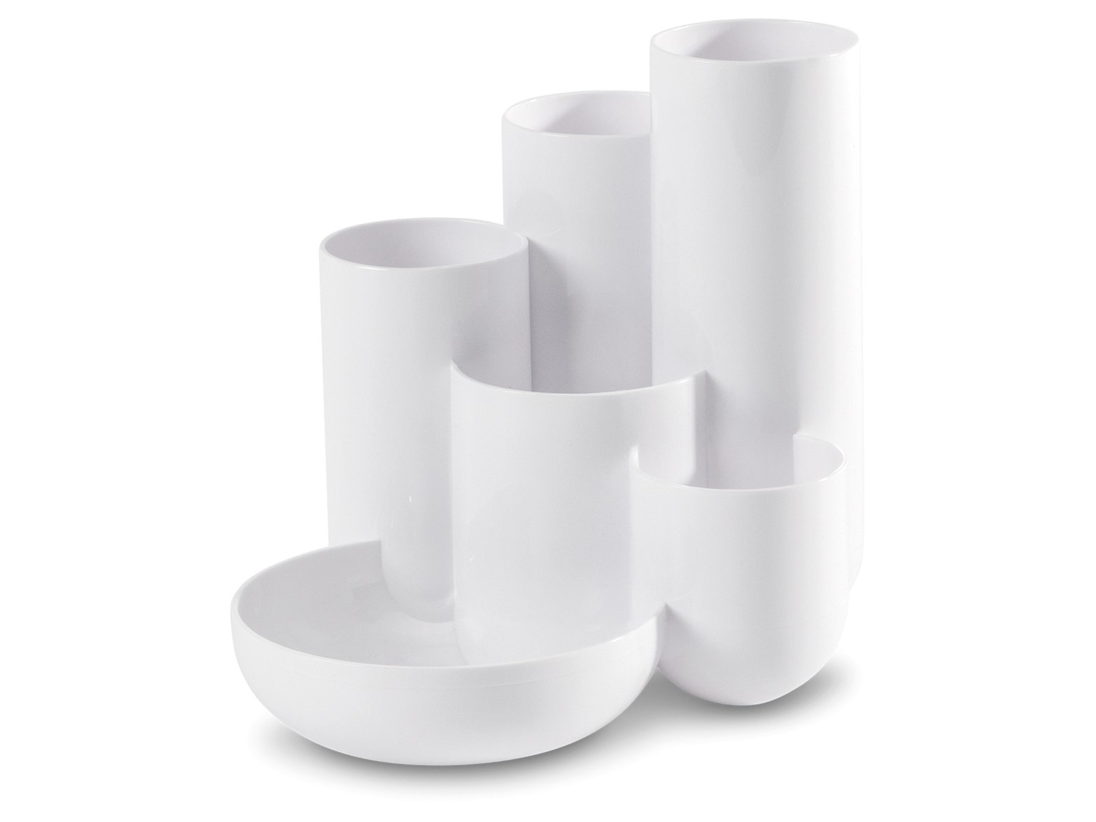 HAN CAMPUS Multiköcher 6 Fächer Polystyrol Weiß
