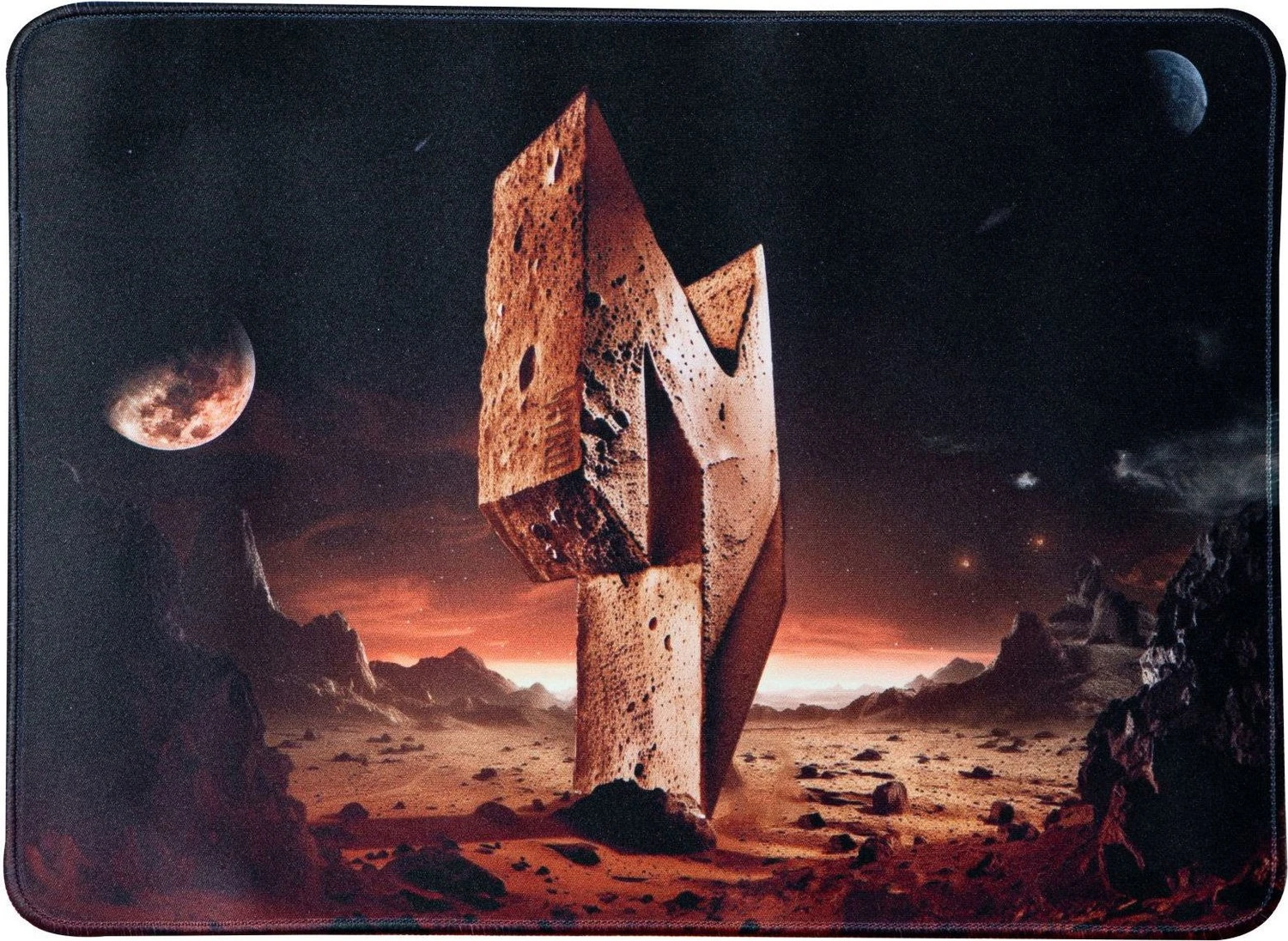 Acer Nitro NMP450 Gaming-Mauspad Größe M - Reibungsarme Faser für präzises Gaming