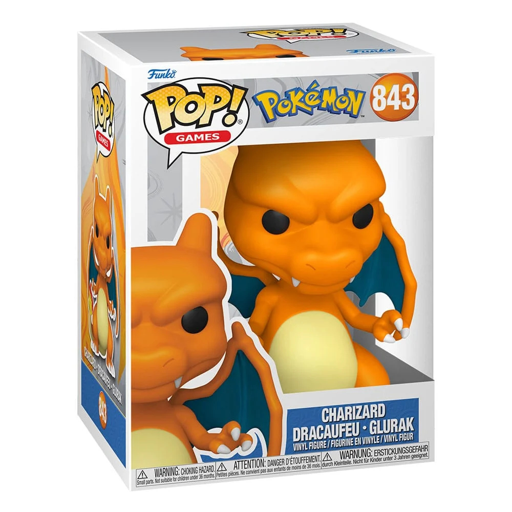 Funko Pop! Games Glurak #843 Sammelfigur