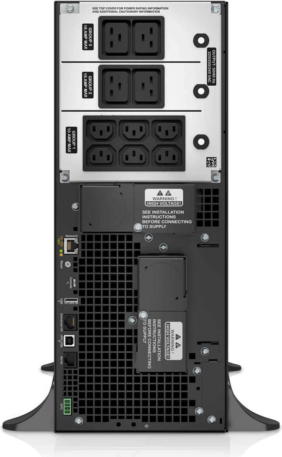 APC Smart-UPS SRT 6000VA 6000 W Schwarz