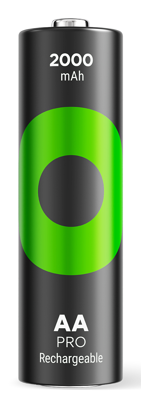 GP Batteries ReCyko Pro Mignon AA Akku NiMH 2000 mAh 1,2 V 4 Stück
