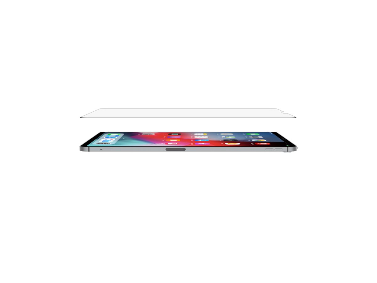 Belkin Screenforce TemperedGlass Displayschutz für iPad Pro 11" (2018) Gehärtetes Glas 9H Transparent