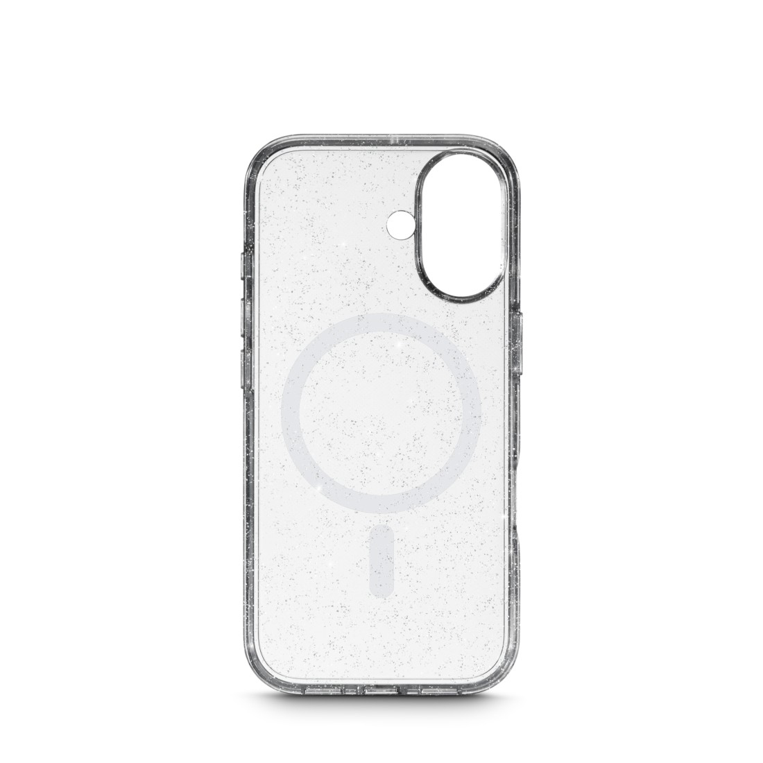 White Diamonds Cover Mag Glitter für Apple iPhone 17 6.3" Transparent