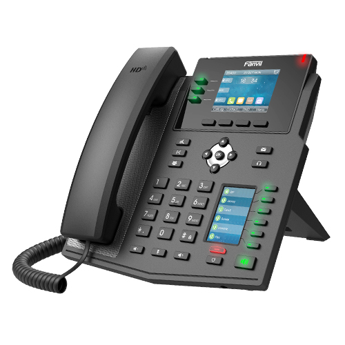 Fanvil X4U V2 VoIP-Telefon Schwarz