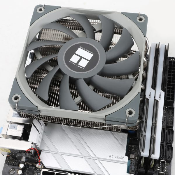 Thermalright AXP120-X67 CPU-Kühler 120 mm Schwarz, Grau, Metallisch
