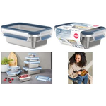 EMSA CLIP & CLOSE N1150500 Lebensmittelaufbewahrungsbehälter Rechteckig Box Edelstahl 1 Stück(e) (N1150500)