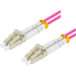 Lanberg Fiber Patchk. MM LC/UPC-LC/UPC DUPLEX OM4 50/125 (FO-LULU-MD41-0100-VT)