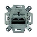 Busch-Jaeger 0218/12-101 RJ-45 Metallisch Steckdose (0218/12-101)