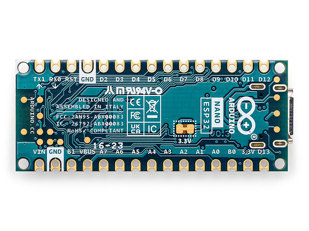 Arduino Nano ESP32 Entwicklungsplatine 240 MHz Wi-Fi Bluetooth USB-C