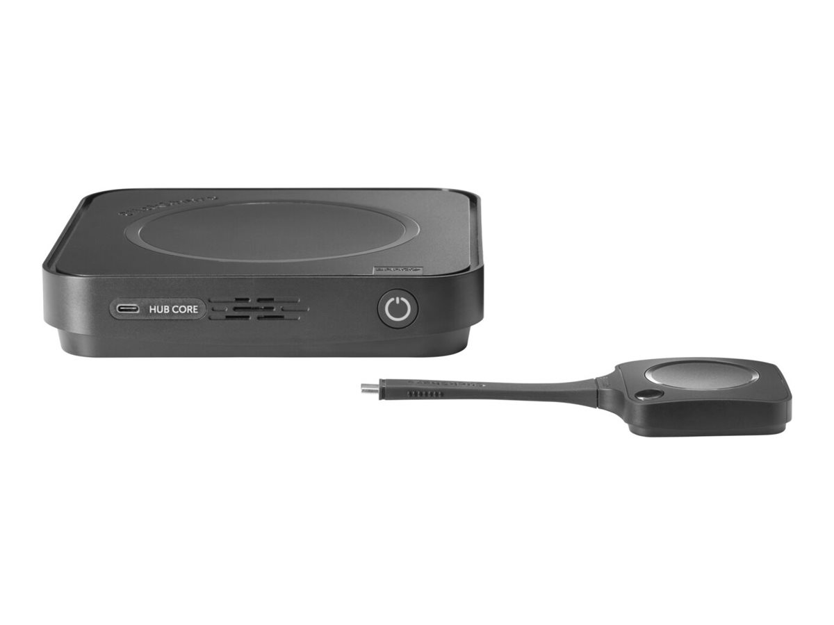 Barco ClickShare Hub Core Modulares Videokonferenzraumsystem 5K Schwarz