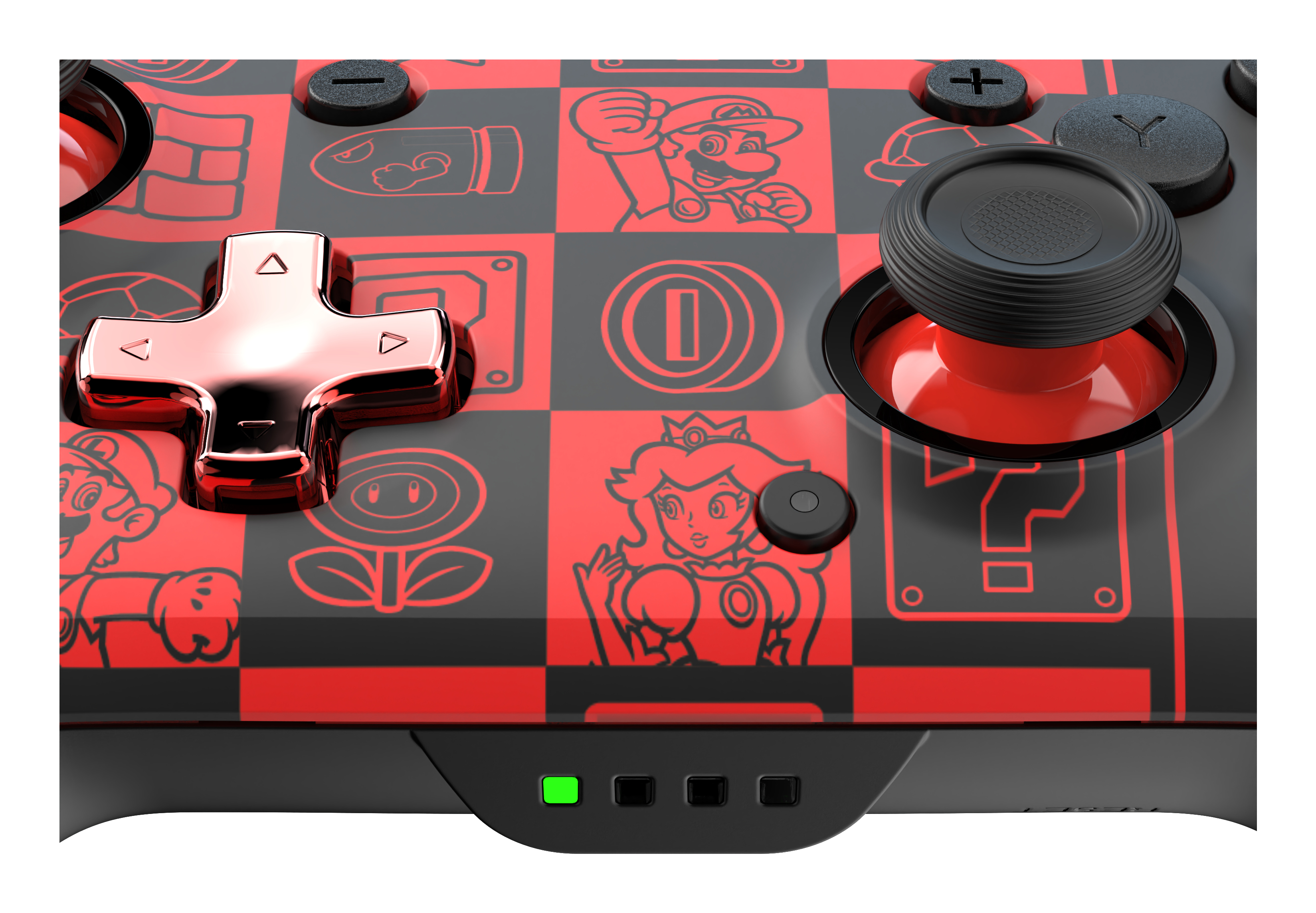 PDP Rematch Glow Kabelloses Game Pad Nintendo Switch Super Icon