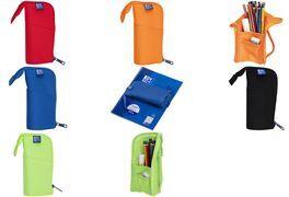 OXFORD Schlampermäppchen schwarz, 22,0 x 9,0 cm (400183590)