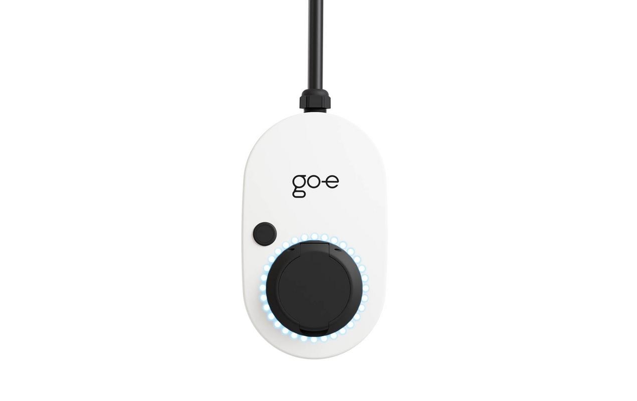 go-e Gemini Ladestation 22 kW Typ 2 1,8 m Kabel Weiß