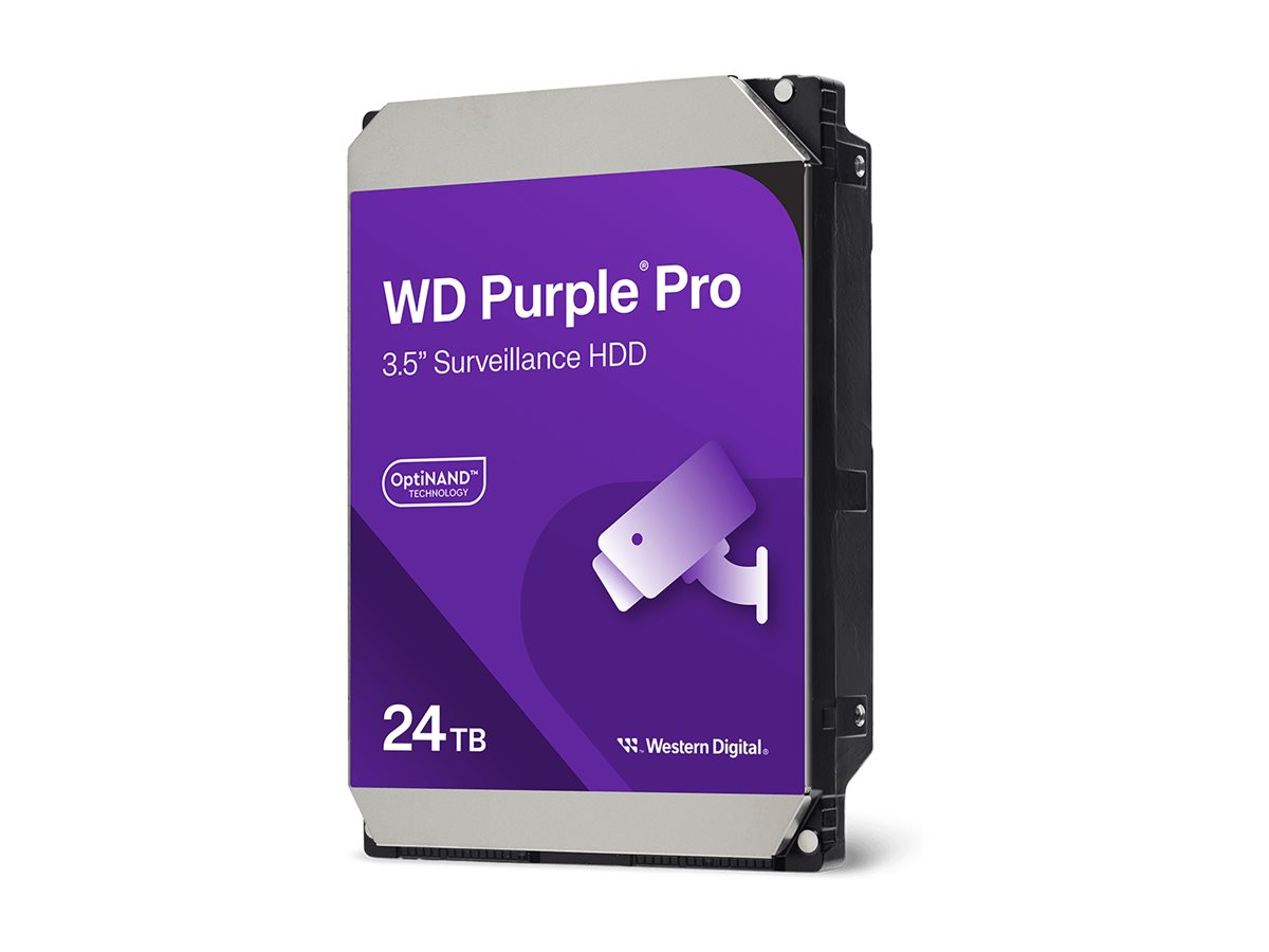 WD Purple Pro WD241PURP - Interne Festplatte - 24 TB - 3.5" SATA 6Gb/s
