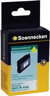 Soennecken Tintenpatrone 81184 wie HP CN056AE 933XL gelb (81184)