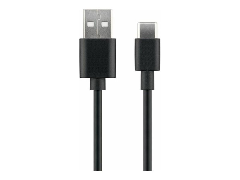 MicroConnect USB-Kabel USB-C auf USB-A 3 m Schwarz