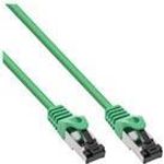 InLine® Patchkabel, S/FTP (PiMf), Cat.8.1, 2000MHz, halogenfrei, Kupfer, grün, 0,3m (78833G)