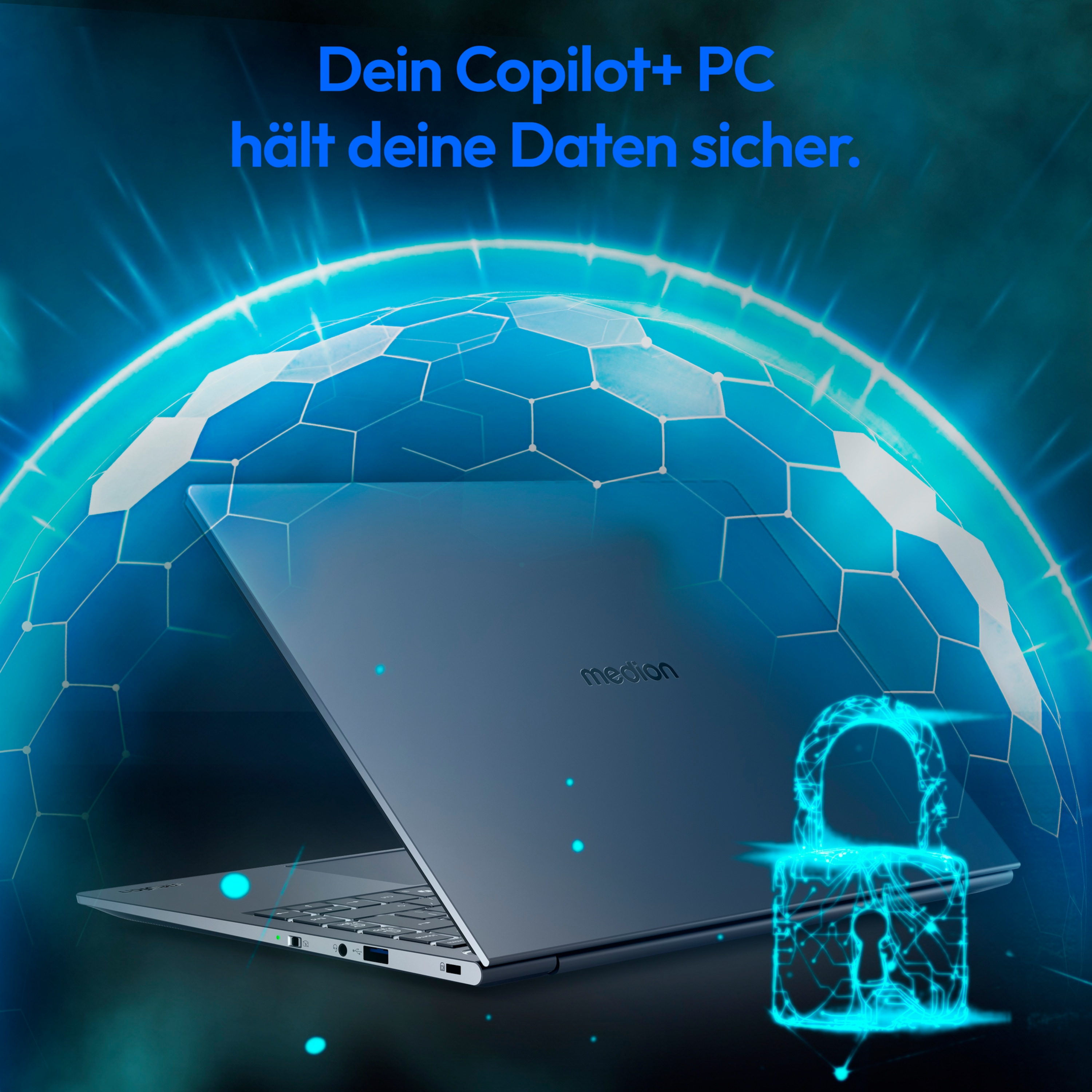 Medion SPRCHRGD 14 S2 ELITE 14" Intel Core Ultra 5 228V 32 GB RAM 512 GB SSD Schwarz