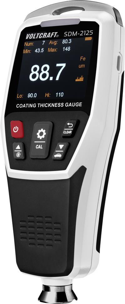 VOLTCRAFT SMD-2125 Materialdicken-Messgerät 0 - 1250 µm (VC-11197635)