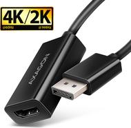 AXAGON RVD-HI20N DisplayPort auf HDMI Adapter 4K/60Hz - 15cm (RVD-HI20N)