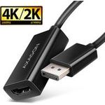 AXAGON RVD-HI20N DisplayPort auf HDMI Adapter 4K/60Hz - 15cm (RVD-HI20N)