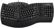 Perixx Keyboard USB PERIBOARD-512 US black ergonomic (PERIBOARD-512 US Schwarz)
