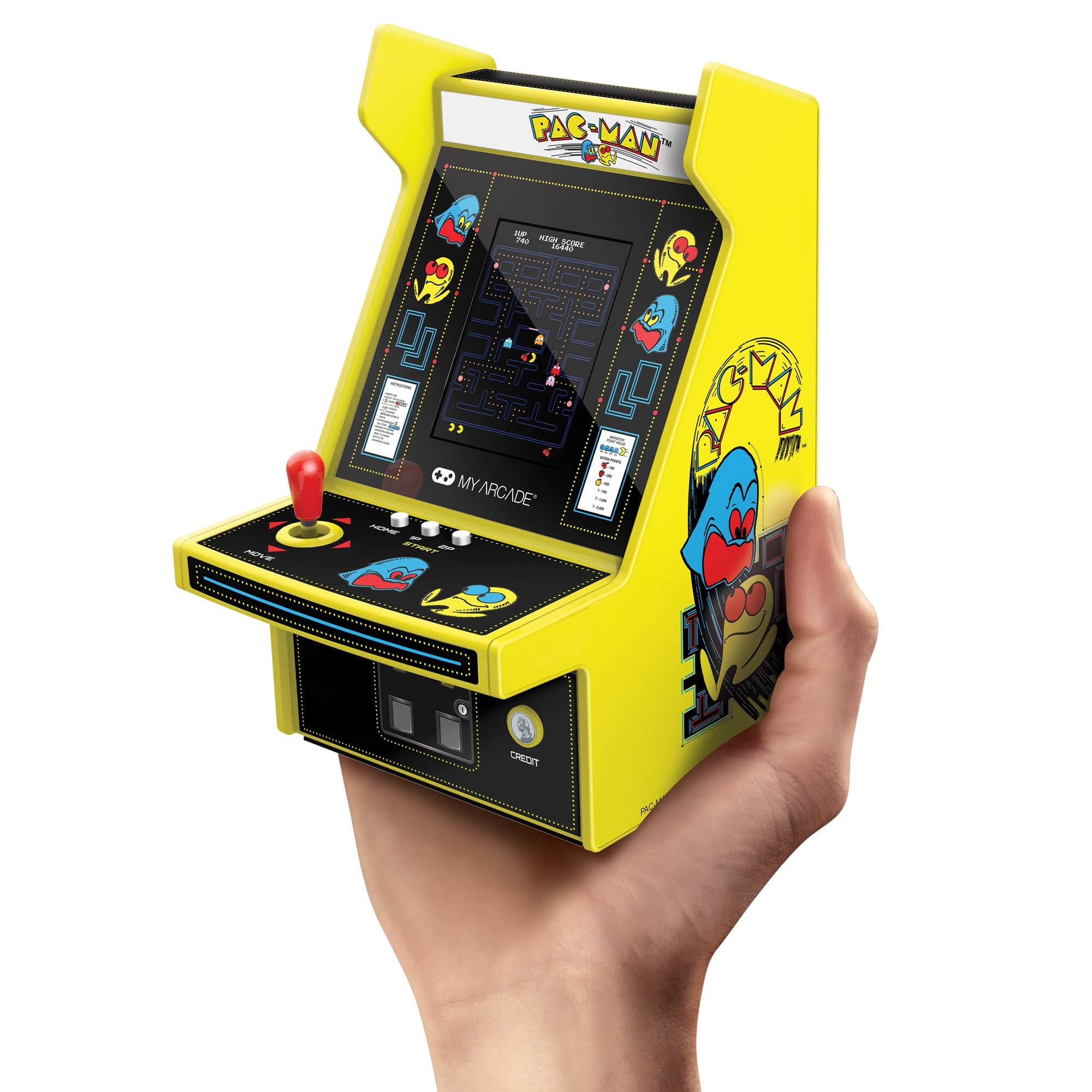 dreamGEAR My Arcade PAC-MAN Micro Player Pro 2.75" Mehrfarbig