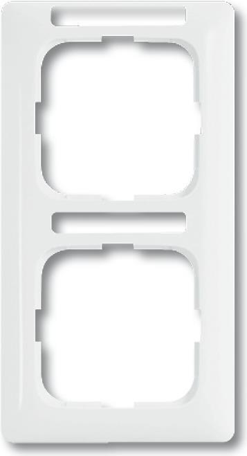 Busch-Jaeger 1754-0-4059 Wandplatte/Schalterabdeckung Weiß (1722NSKA-214)