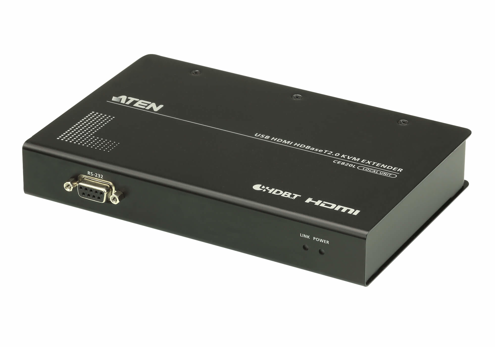 ATEN CE820-ATA-G KVM-Extender HDBaseT 2.0 HDMI USB 2.0 150 m 4K Schwarz