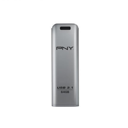 PNY FD64GESTEEL31G-EF USB-Stick 64 GB 3.1 (3.1 Gen 1) Edelstahl (FD64GESTEEL31G-EF)
