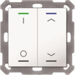 MDT BE-TAL55T2.D1 Taster Light 55 2fach RGB-W Temp. Reinweiß gl. Schalten/Jal. (BE-TAL55T2.D1)