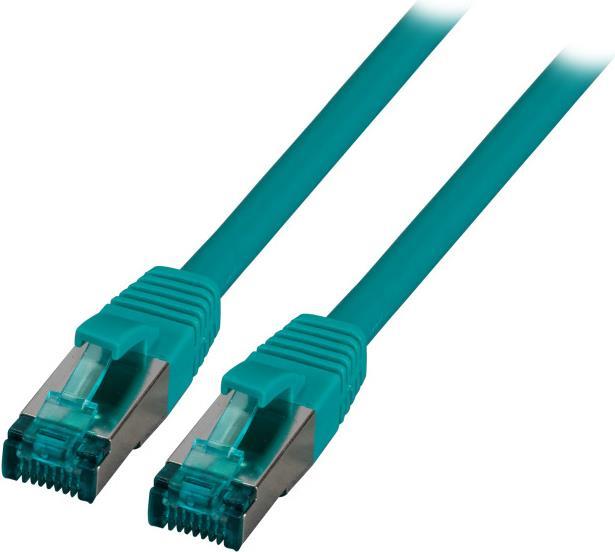 EFB-Elektronik RJ45 Patchkabel Cat.6A S/FTP LSZH grün 1m Hersteller: EFB Elektronik (MK6001.1GR)