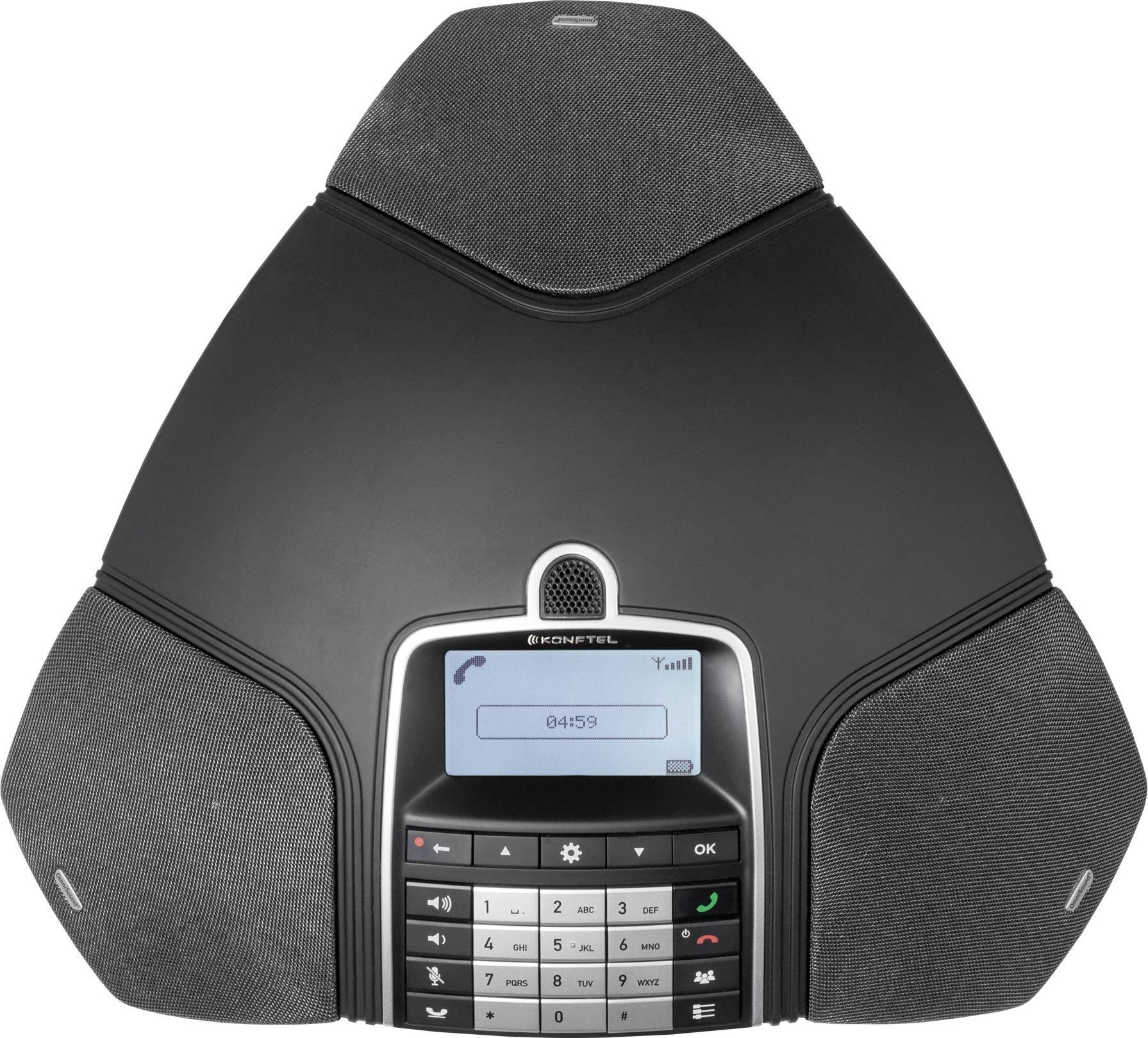 Konftel 300Wx Schnurloses DECT/GAP Konferenztelefon Liquorice Black