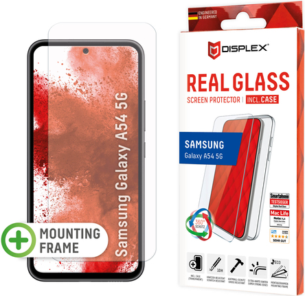 Displex Panzerglas (10H) + Case für Samsung Galaxy A54 5G (01832)