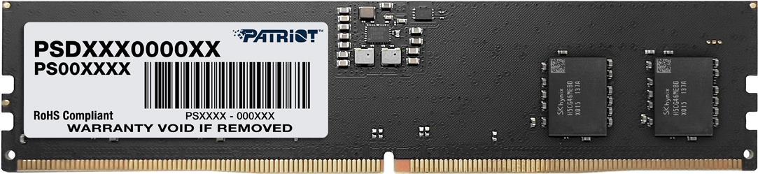 Patriot Memory Signature RAM DIMM 16GB DDR5 4800MHZ Speichermodul 1 x 16 GB ECC (PSD516G480081)
