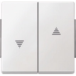 MERTEN EL ME 343419 - Aquadesign Wippe, Rollladenschalter, polarweiß (343419)