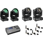 EUROLITE Set 2x LED TMH-W63 + 2x LED TMH-S30 + USB QuickDMX + Easy Show (20000867)