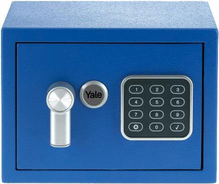 Yale YSV/170/DB2/B Safe Frei stehend sicher 3,8 l Stahl Blau (YSV/170/DB2/B)