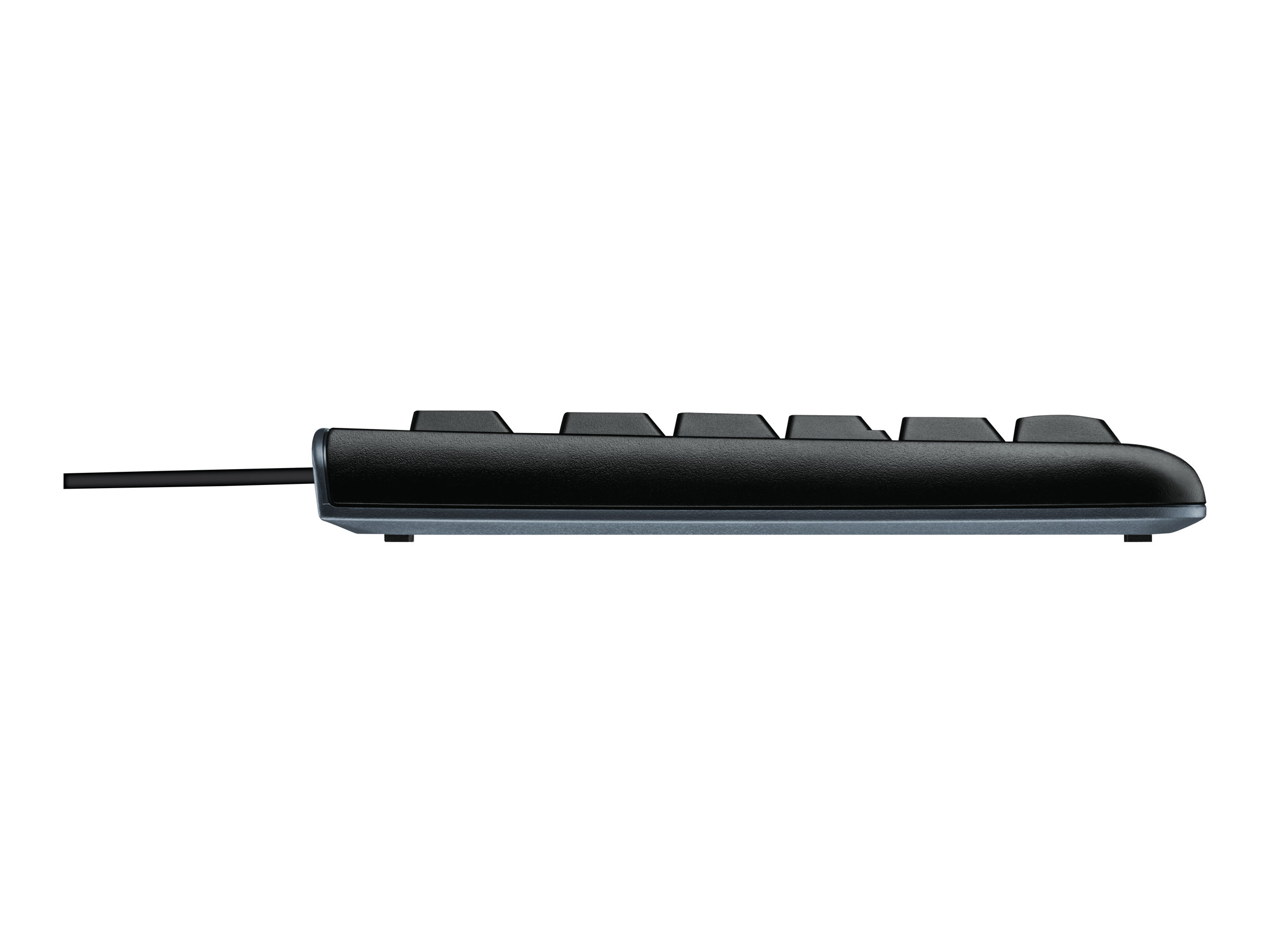 Logitech Desktop MK120 Portugiesisch USB Tastatur-und-Maus-Set Schwarz