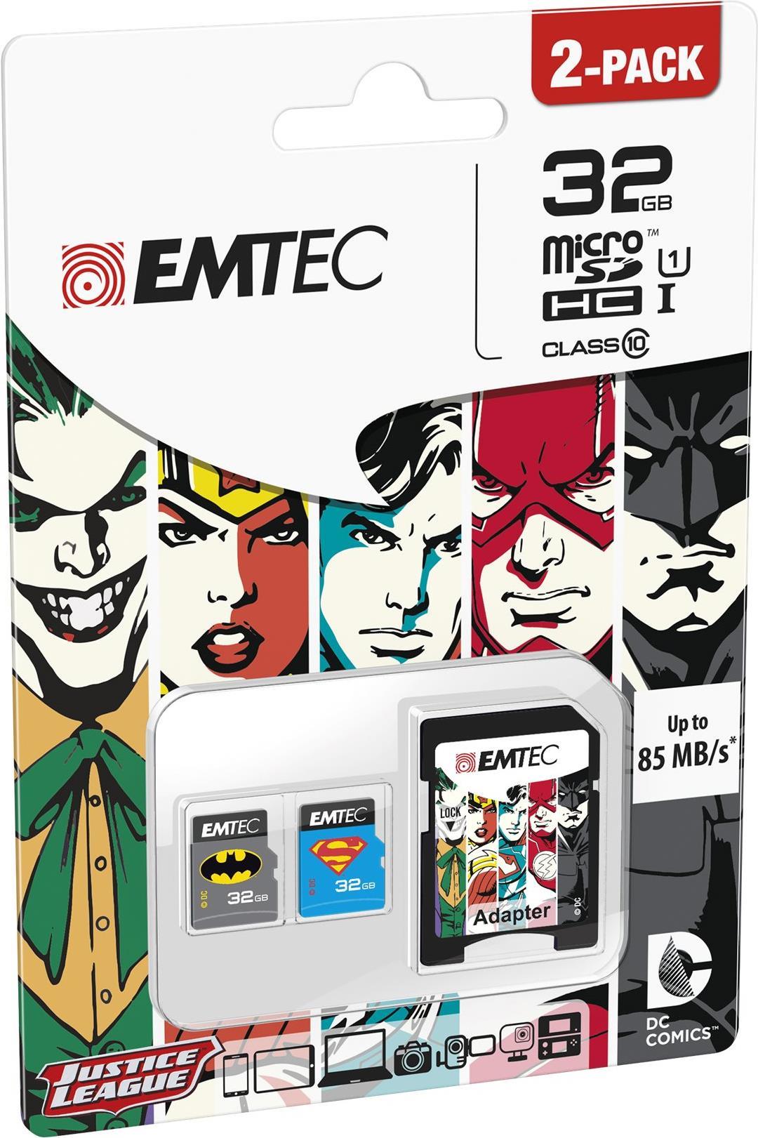 EMTEC DC Comics Iconics P2 SHeroes (ECMSDM32GHC10SH)