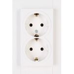 Kopp 929529008 CEE 7/3 Weiß Steckdose (929529008)