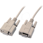 EFB-Elektronik Datenkabel seriell 1:1, 2x DSub 9, Bu.-Bu., 3,0m, beige Hersteller: EFB Elektronik (EK152.3)